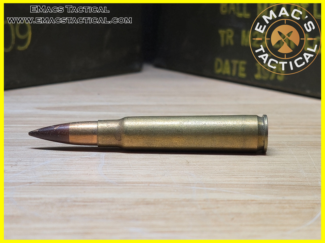 7.65x54 Argentine Brown Tip Match SF