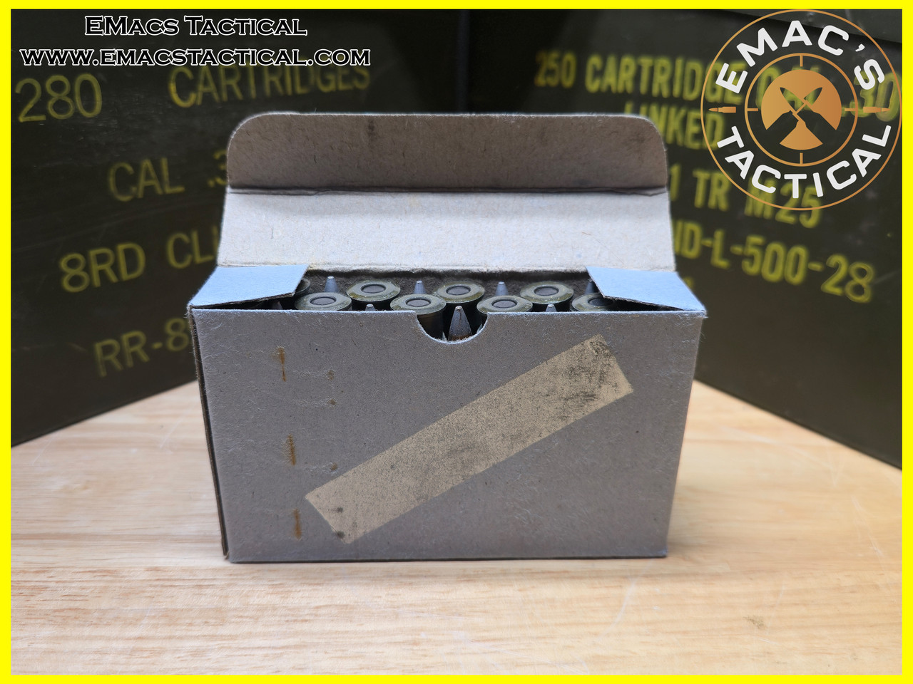 7.62x54R Czech Military Surplus LAP Silver Tip Ammo - EMac's