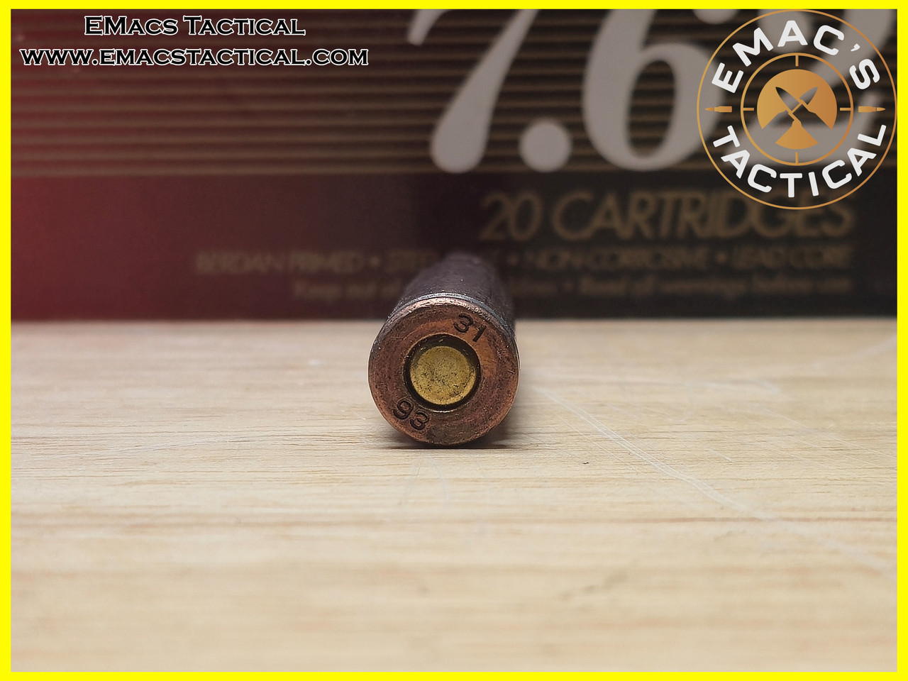 Norinco China Sports 7.62x39 Lead Core FMJ Ammo - 20 Round Box