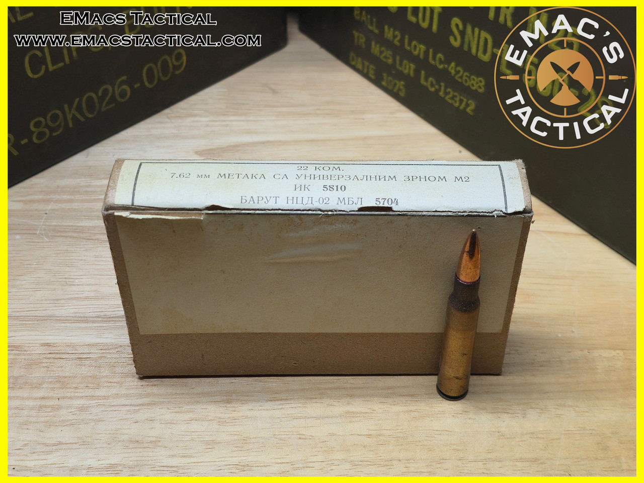 Serbo-Croatian 30-06 150gr Ammunition
