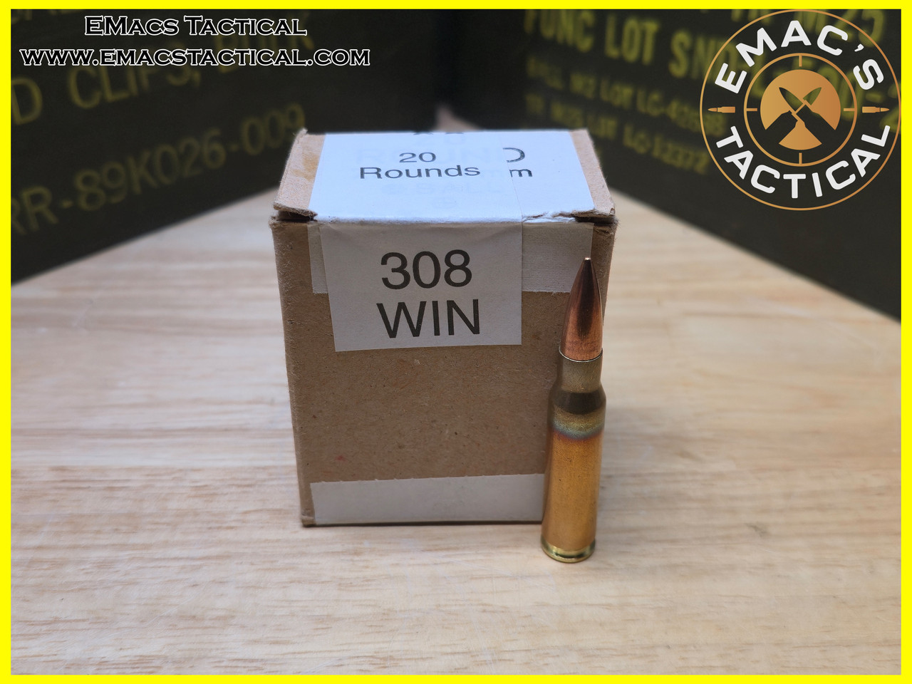 .308 Win NATO Surplus 20 Round Box