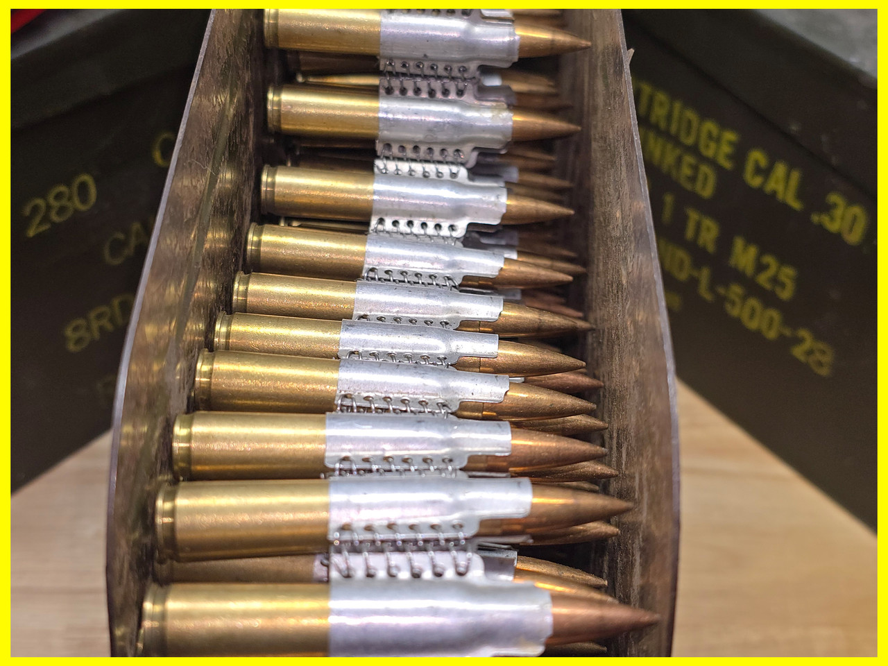 7.65x54 Argentine Belt w/Can 243 Rounds