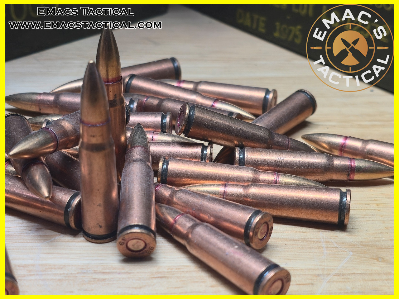 7.62x39 Steel Core LAP Surplus Ammunition Loose - 20x Rounds