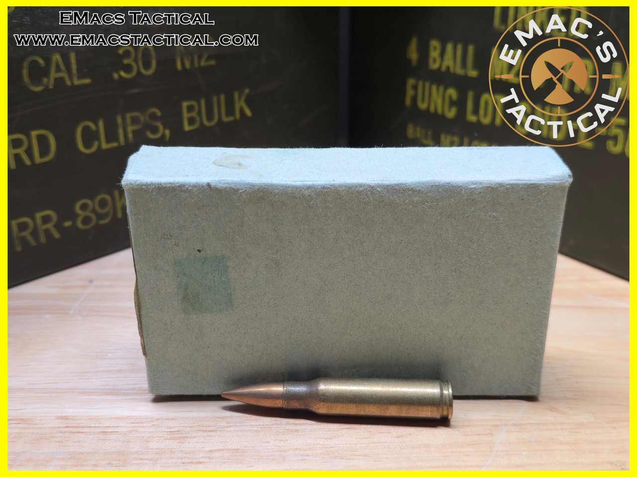 7.62x51mm FMJ Ammo Sellier & Bellot ZV Czech Surplus