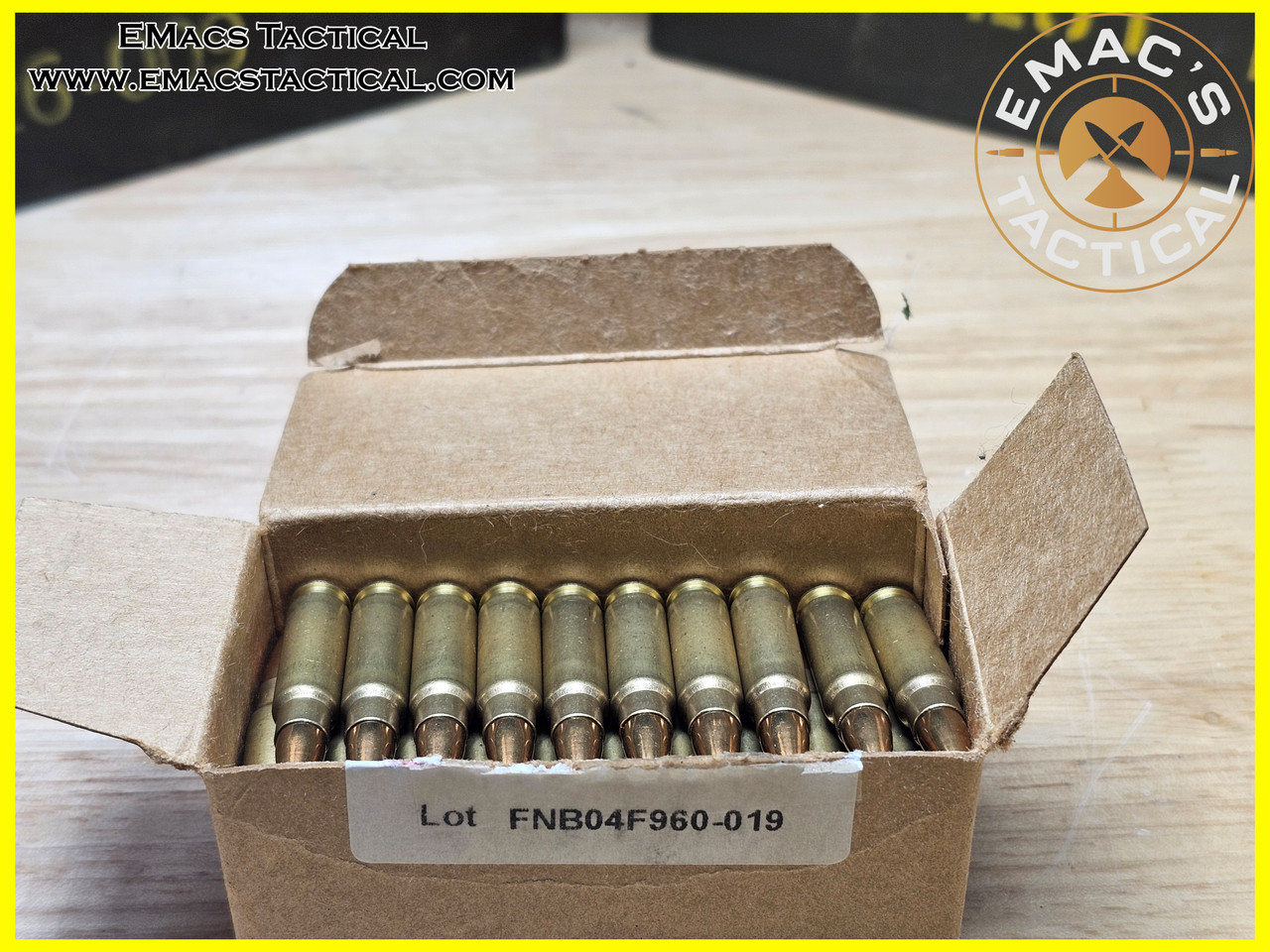 5.7x28mm FN SS192 Ball Ammo – 50 Round Box Military Surplus