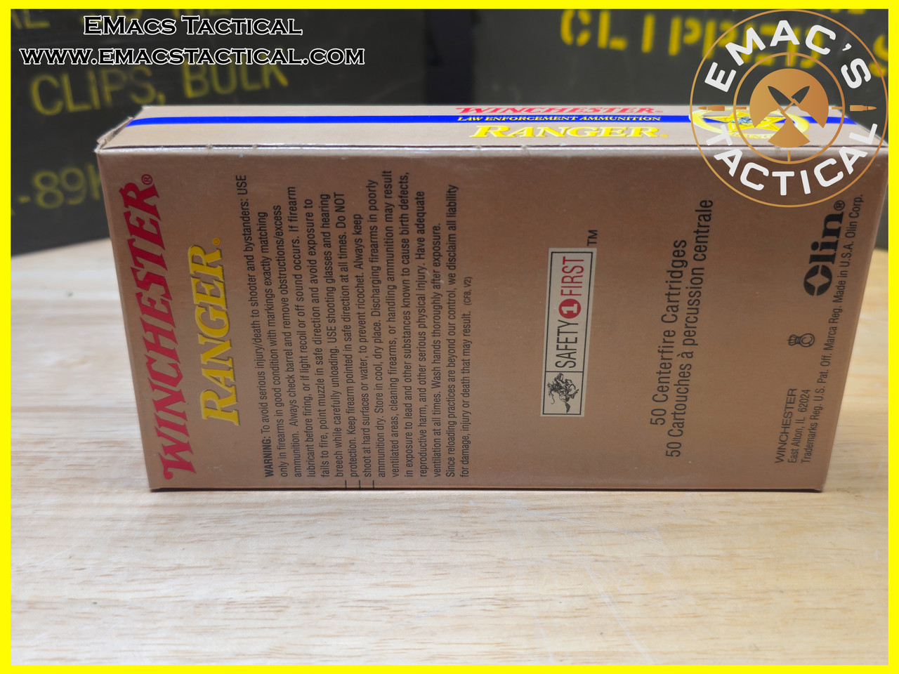 40 S&W 180gr Winchester Ranger Bonded Law Enforcement Ammo