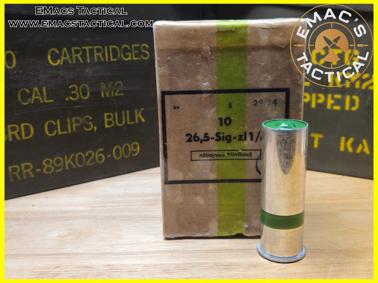 26.5mm Czech Flares - Single Green Star *Rare*