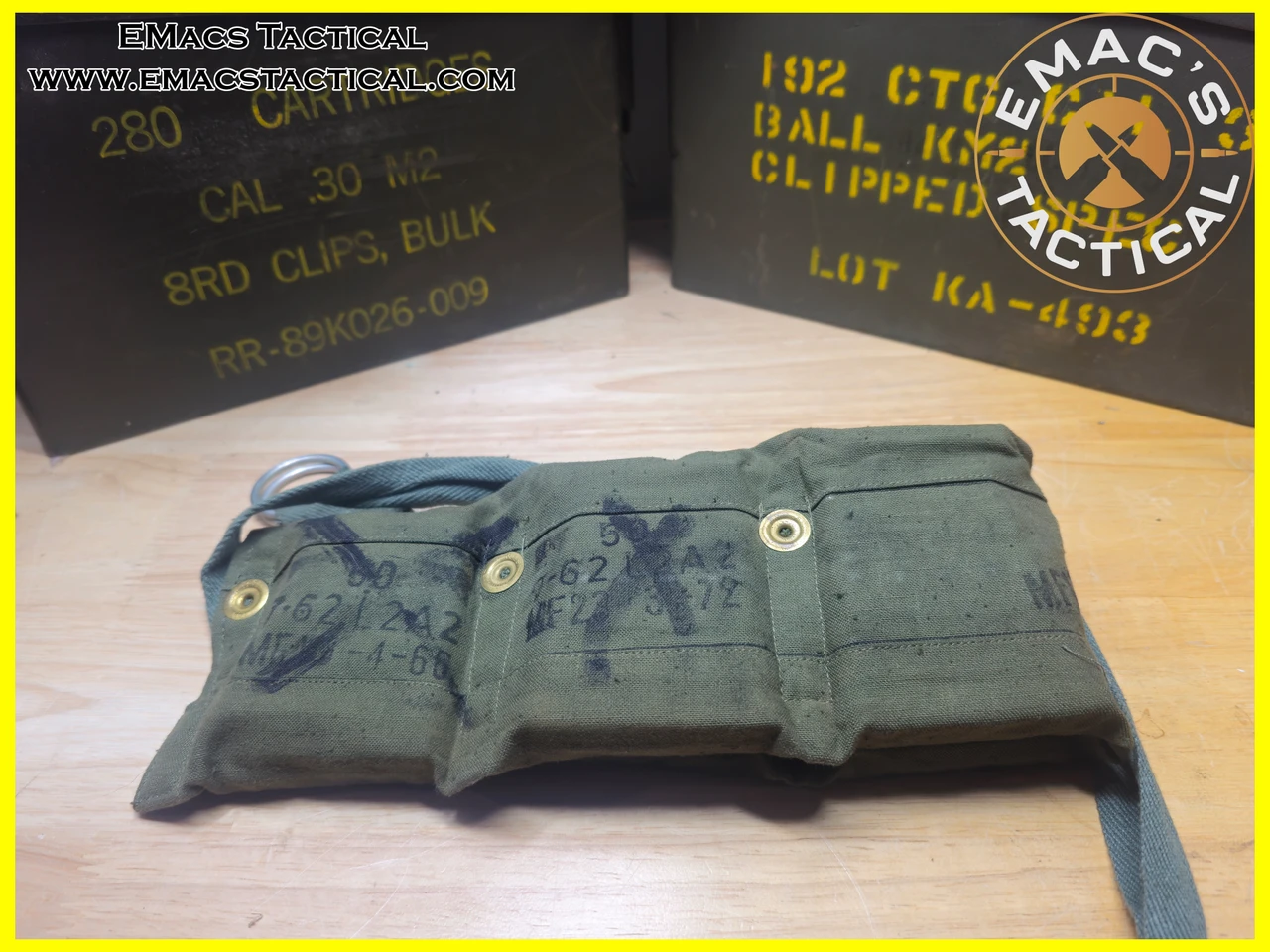 7.62x51 NATO M19A1 F4 Ball Ammo Bandolier