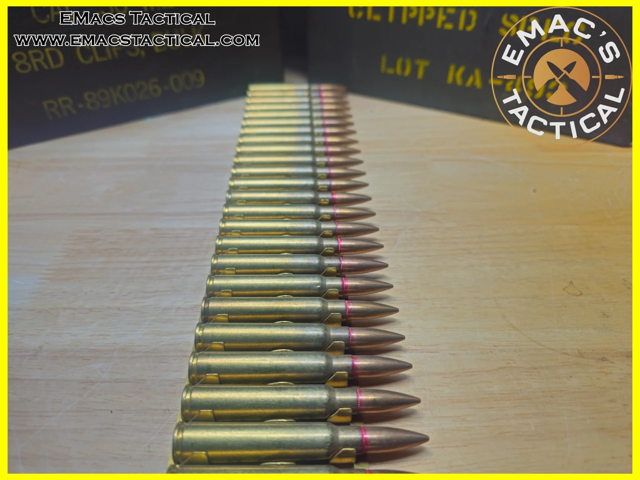 7.7x58mmSR Semi-Rimmed Ball Ammo Japanese Type 92