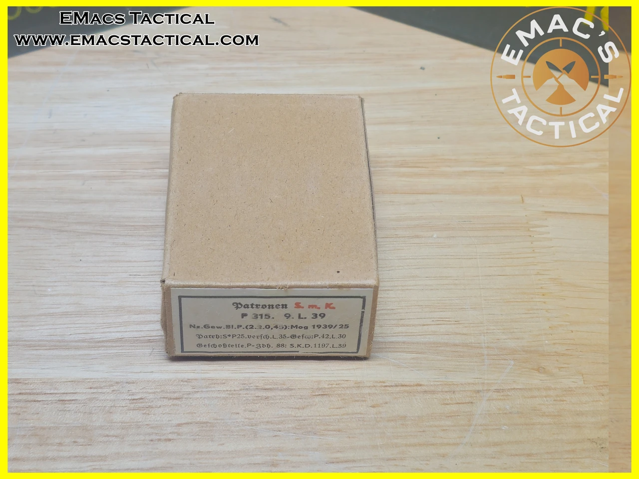8mm Mauser SmK Patronen Armor Piercing Ammo