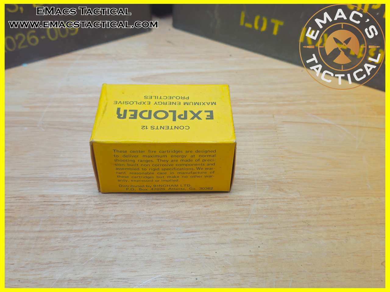 Bingham Ltd Exploder 45 Long Colt Ammo – Rare Exploding Hollow Point