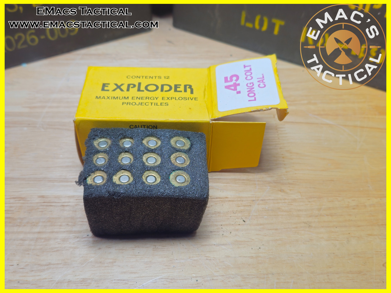 Bingham Ltd Exploder 45 Long Colt Ammo – Rare Exploding Hollow Point