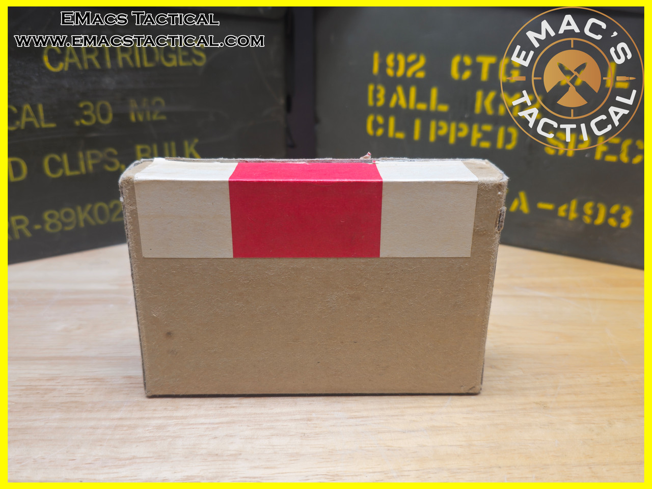.30-06 M2 Ball Ammo Box WWII  EAU Claire Ordnance Plant