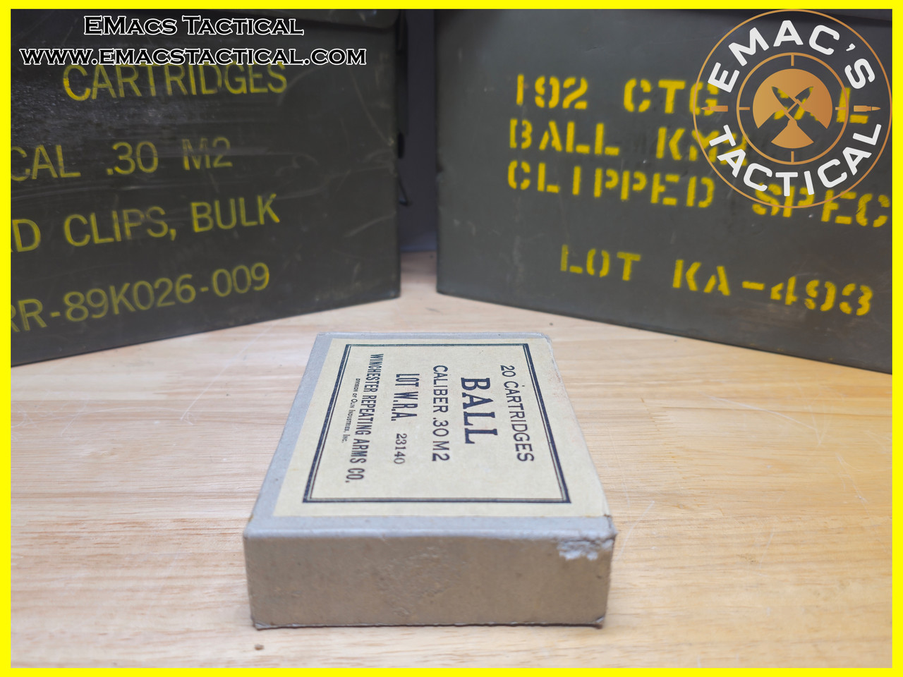 .30-06 M2 Ball WWII Winchester Repeating Arms