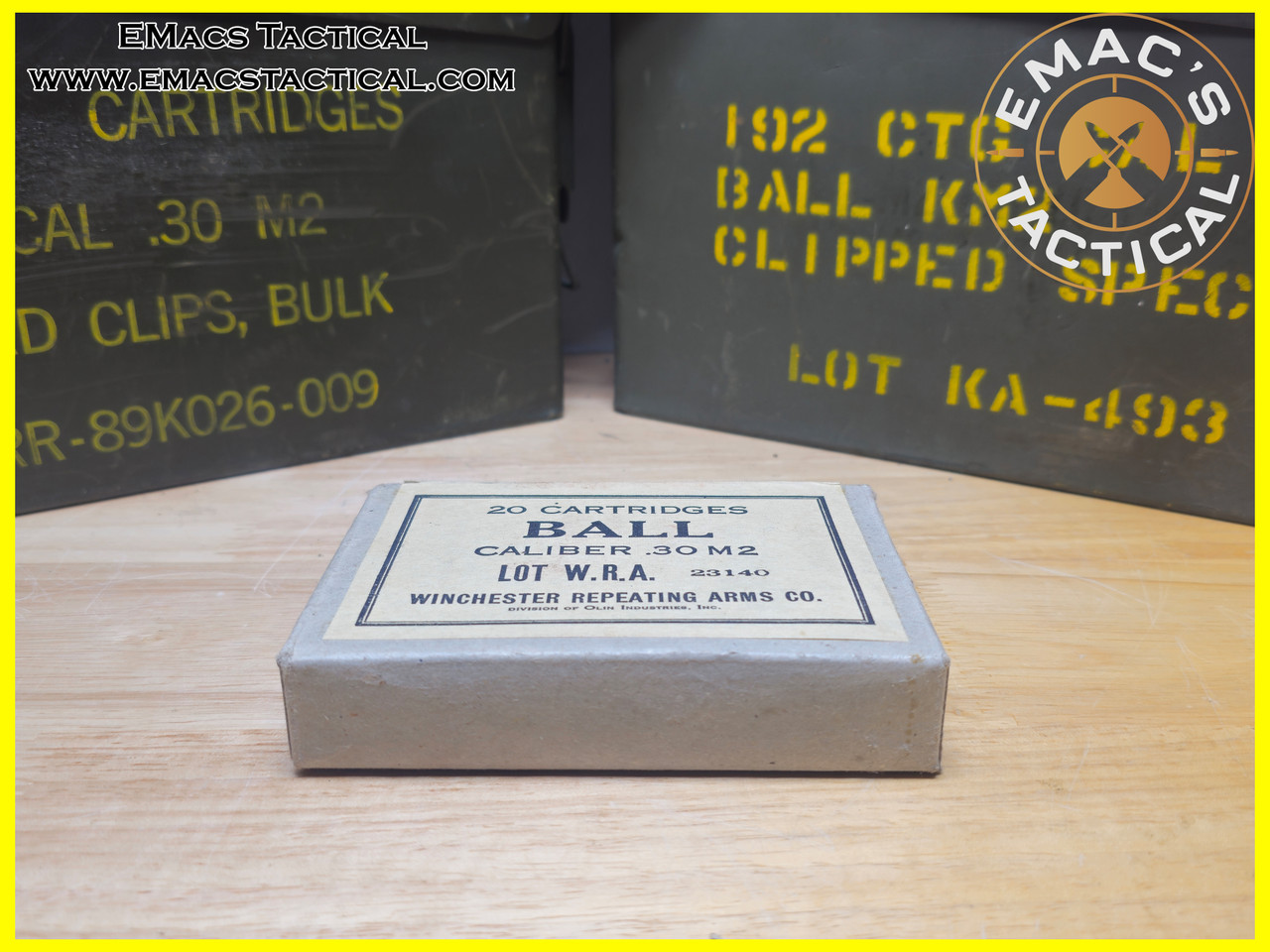 .30-06 M2 Ball WWII Winchester Repeating Arms