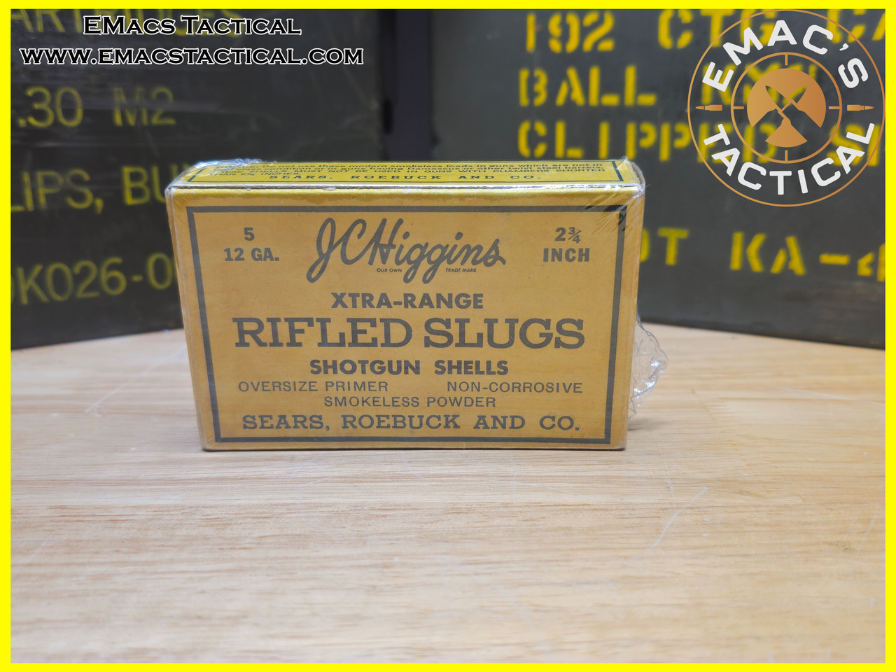 12 GA Xtra-Range Rifled Slug - Sears Roebuck