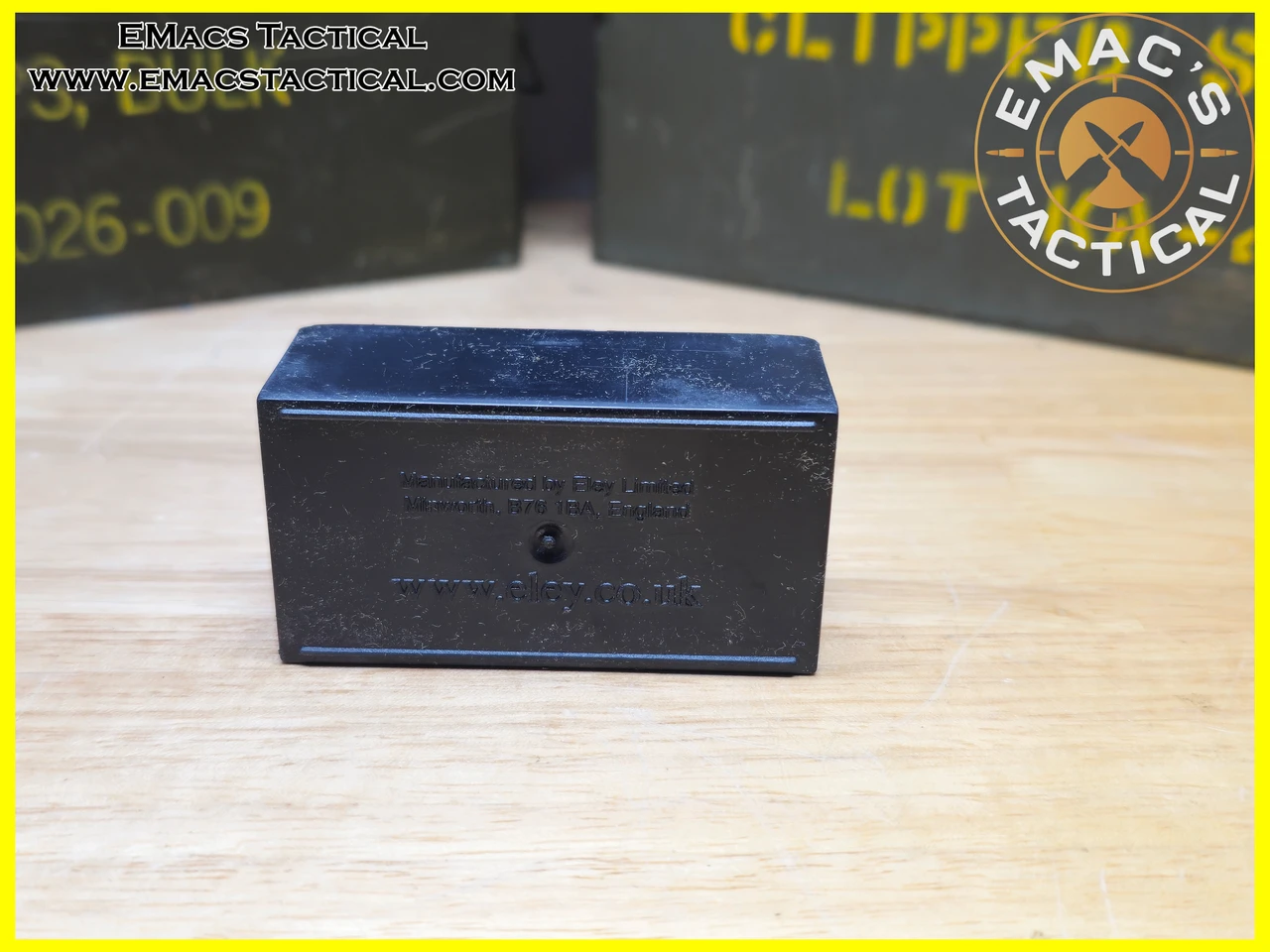 Eley Club .22LR 40gr Round Nose – Full 50 Round Box