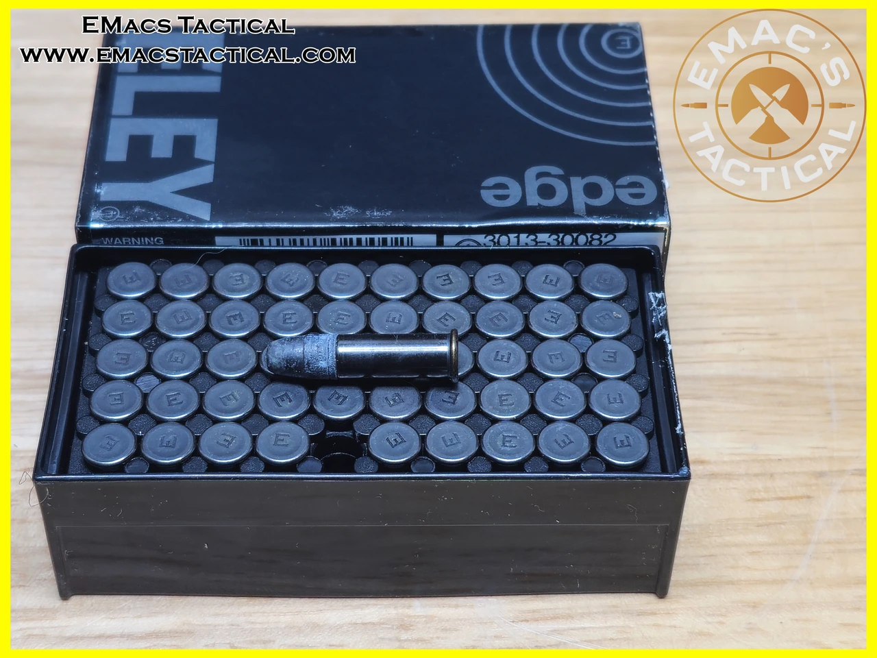 Eley Edge .22LR 40gr Flat Nose – Full 50 Round Box