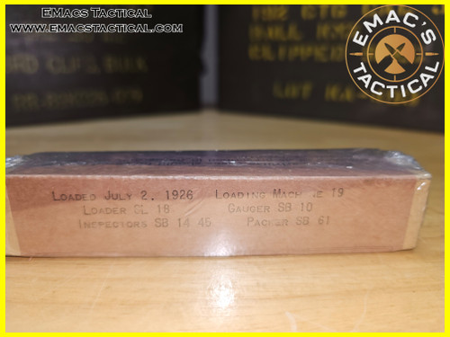 .45 ACP Pistol Ball M1911 Ammo No. 5 Lot X-38