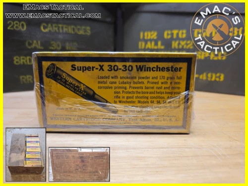 30-30 Winchester Super-X Lubaloy Box of 20