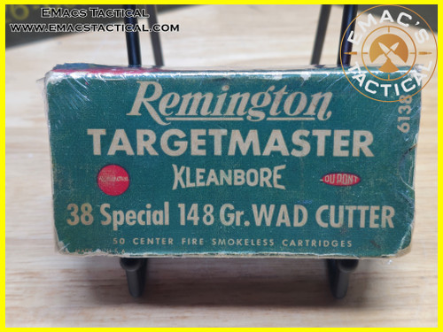 .38 Special 148 Grain Wad Cutter Remington Targetmaster