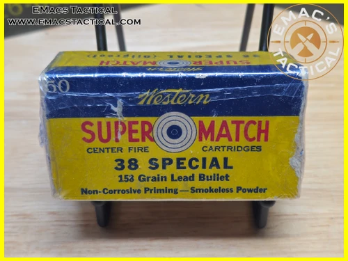 .38 Special Western Super Match Ammunition Box