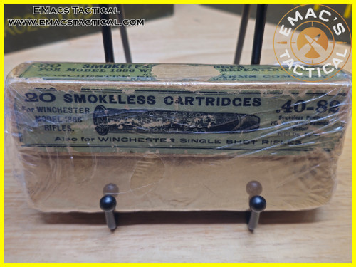 .40-82 Winchester Smokeless 260 Grain Ammunition Box