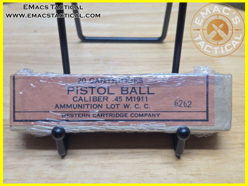 .45 ACP M1911 Pistol Ball WWII Western Cartridge Company