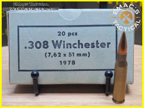 .308 Winchester 1978 S&B Military Surplus