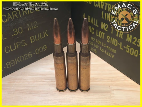 .50 M33 Ball Military Surplus Ammunition [10x Rounds]