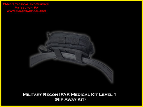Military Recon IFAK Medical Kit Level 1 (Rip Away Kit)