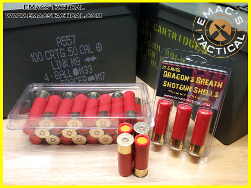 12 Gauge Dragon's Breath 25x Exotic Shotgun Shell Liberty Assortment Pack