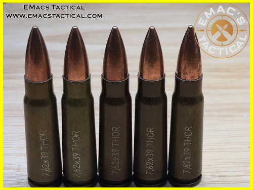 7.62x39 Thor AP Contract Cartridges. 7.62x39 Thor AP Contract Cartridges.