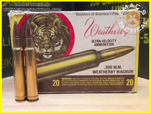 300 Weatherby Magnum 180gr Ultra-Velocity Soft Point