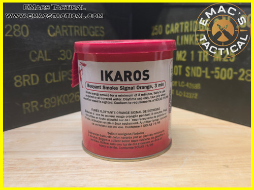 IKAROS Buoyant Smoke Signal Orange, 3 Min