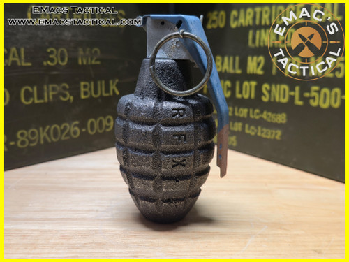 Pineapple Hand Grenade Inert - De-milled Military Surplus