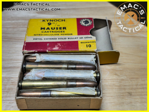 Kynoch 9mm Mauser 9x57mm Vintage