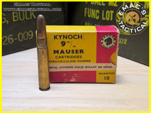 Kynoch 9mm Mauser 9x57mm Vintage