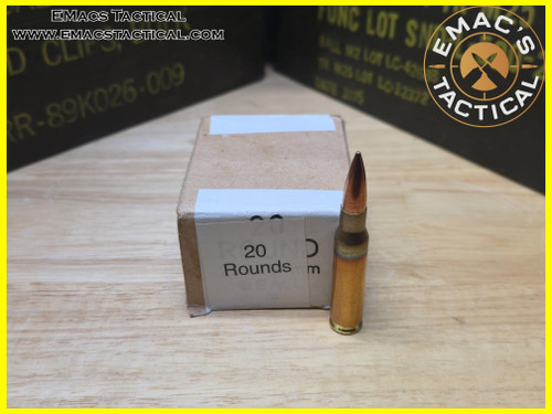 .308 Win NATO Surplus 20 Round Box