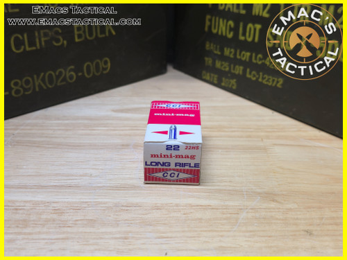 .22lr HS CCI Mini Mag .22 Long Rifle - Box