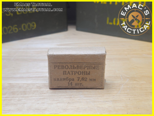 7.62x38R Russian Revolver Ammo – Nagan Revolver Surplus