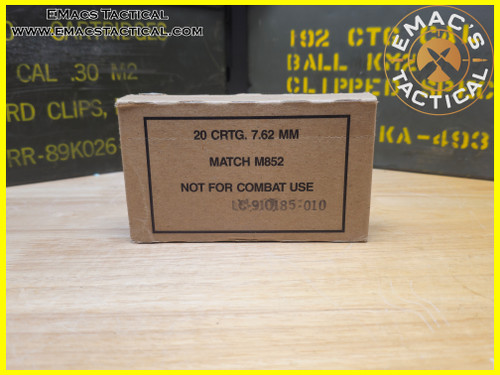 7.62x54R Soviet ЦП-71 Match Ammo - 25 Round Box - EMac's Tactical