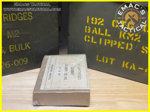 Frankford Arsenal FA 56 Dummy .30-06 M2 Ammo Box – 20 Cartridges