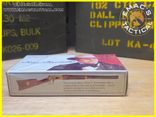 .38-55 255gr SP Ammo Winchester Oliver F. Winchester Commemorative Box