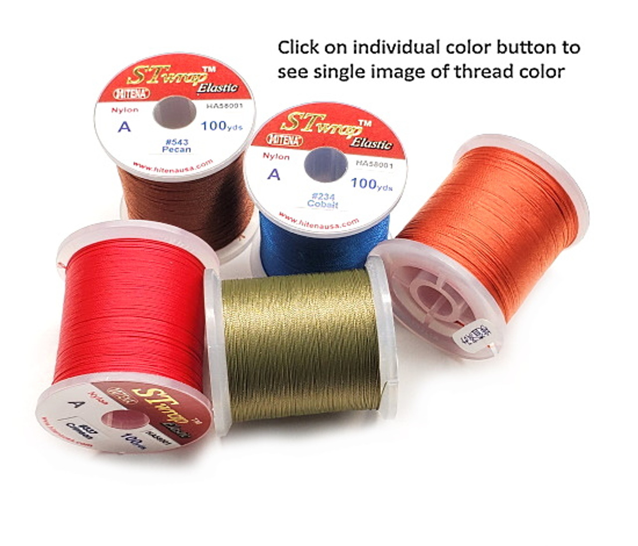 Hitena Translucent Nylon Rod Wrapping Thread - Custom Fly Rod Crafters