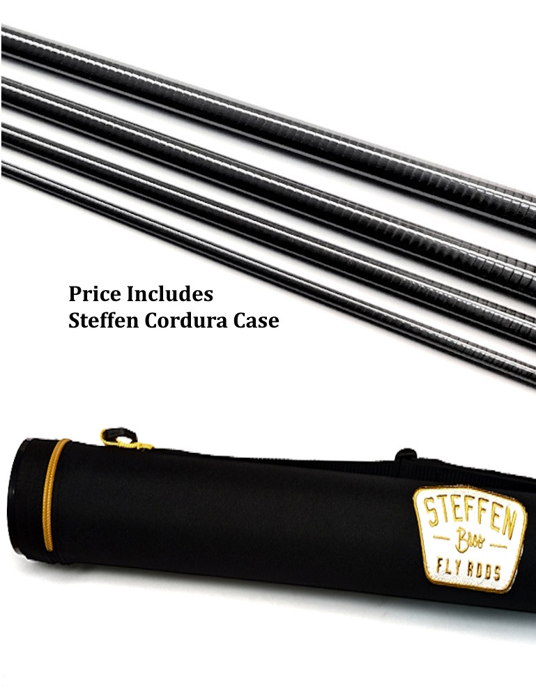 ステファンブラザーズ　9ft 4/5 Steffen Bros. Graphite Fly Rod Blanks - with Cordura Divided Case