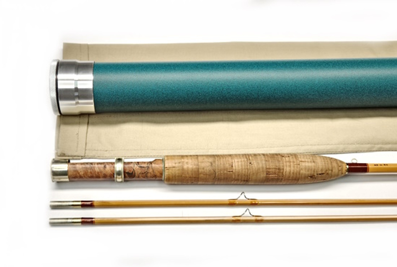 Homer Jennings 7'3 4wt 2pc/2tip Bamboo Fly Rod - Custom Fly Rod Crafters