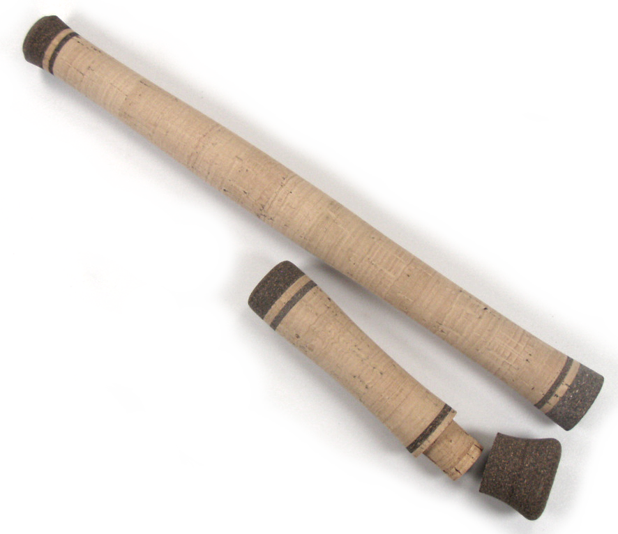 Switch/Spey Fly Rod Grip Set w/Deco Rings Custom Fly Rod Crafters