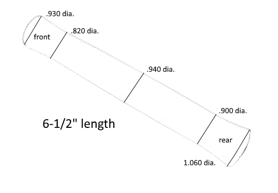 4pc Cloth rod sock, Standard Custom Fly Rod Crafters