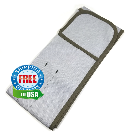 Bamboo 2pc 2tip (2/2) Standard Cloth rod sock Custom Fly Rod Crafters